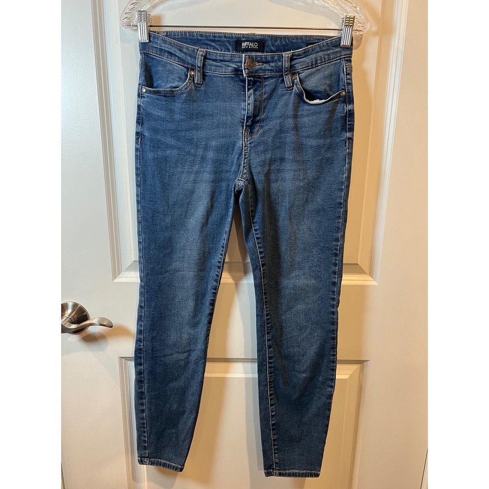 Buffalo David Bitton Womens Avalon Ankle Skinny Jeans Soft Stretch Blue 4/27